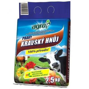 Kravský hnůj 2,5kg granulovaný