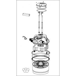 Sicce Green Reset 100l tlakový filtr s UVC 2x 25W