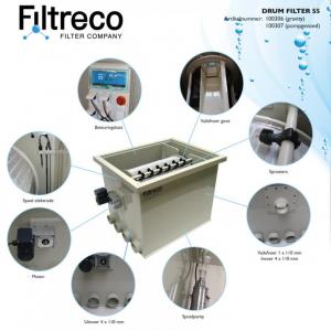 Filtreco Drum Filter 100 - gravitační zapojení