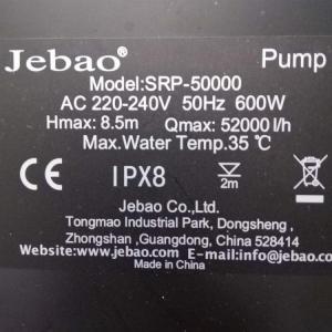 Jebao SRP-50000 s regulací výkonu