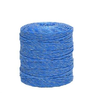 Ohradníkové lanko, průměr 3 mm, modré, délka 400 m