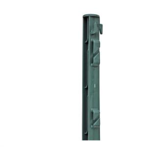 Ohradníkový sloupek plastový, délka 74 cm, 7 oček, zelený