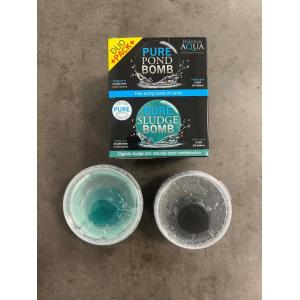 Evolution Aqua 10x Duo Pack Pure Pond Bomb + Pure Sludge Bomb
