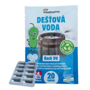 Baktoma BACTI DV tablety 20ks - bakterie pro jímky na dešťovou vodu