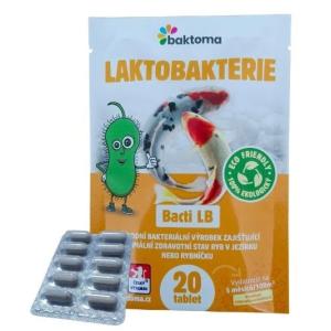 Baktoma BACTI LB tablety 20ks - laktobakterie do jezírka